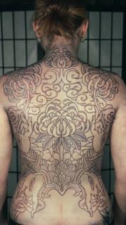 Ornamental ornamental floral hands tattoo by @alexnik_tt
