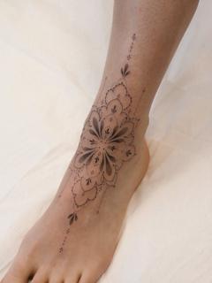 Ornamental ornamental mandala tattoo by @amybillingtattoo
