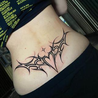 Tribal tribal heart tattoo by @rranoraa