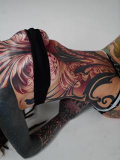 Ornamental ornamental design tattoo by @gotyourbacktattoo