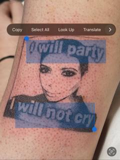 Blackwork kim k portrait tattoo by @vohmitatt_