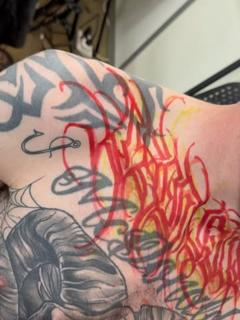 Graffiti graffiti script tattoo by @niorkz