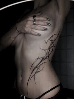 Tribal tribal design tattoo by @zzirini