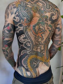 Japanese japanese dragon tattoo by @nikole_lowe