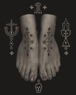 Dotwork geometric pattern tattoo by @or_kantor