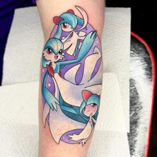 Anime anime characters tattoo by @sabstars