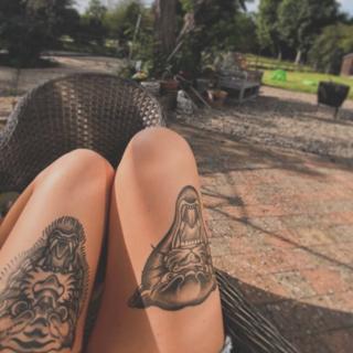 Realism shark head tattoo by @shuhari_tattoo