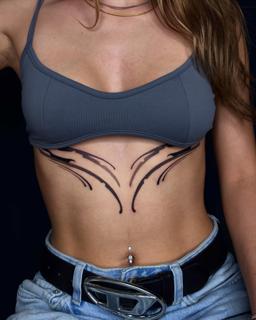 Tribal tribal design tattoo by @el.vittta