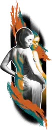 Abstract Portrait of Woman by @lonhometattoo