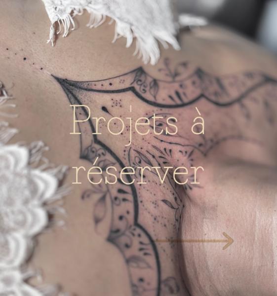 Ornamental ornamental pattern tattoo by @bohemian_tattoo