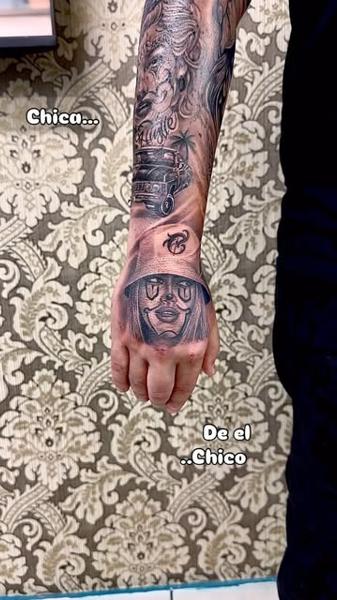Realism woman portrait tattoo by @chico_payaso.ink