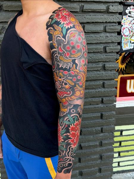 Japanese japanese dragon tattoo by @chopper_ftw