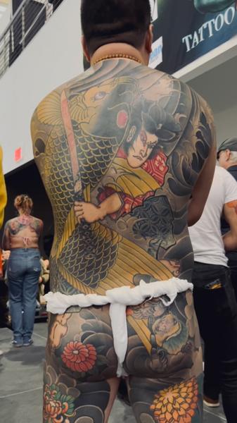 Japanese samurai warrior tattoo by @cjtattoo.cj