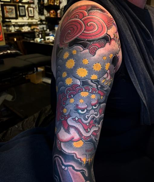 Japanese japanese dragon tattoo by @erik_van_cuyck