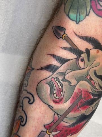 Japanese japanese warrior tattoo by @jamesbulltattoo