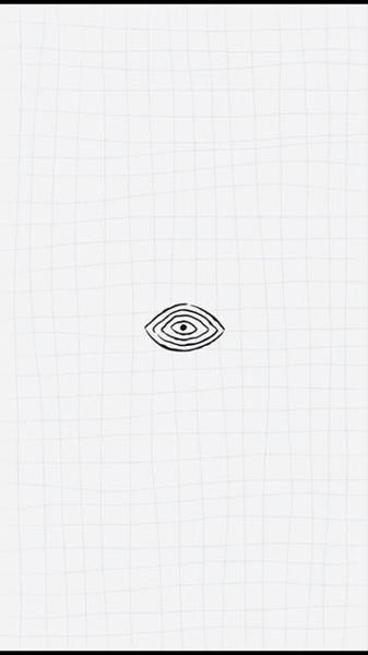 Fine line geometric eye tattoo by @joelclementstattoo