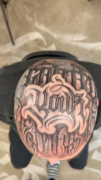 Lettering lettering tattoo by @niorkz