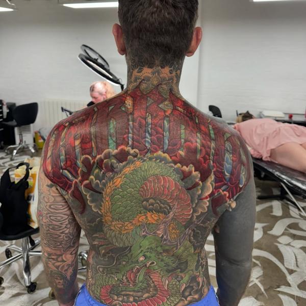Japanese japanese dragon tattoo by @niorkz