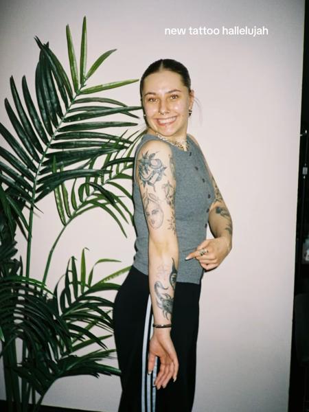 Illustrative scorpion tattoo by @kaymieseven