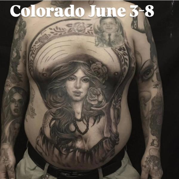 Realism woman portrait tattoo by @lilroytattoos