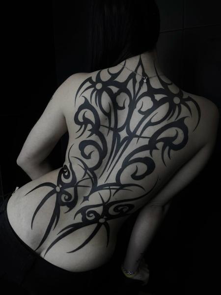 Tribal tribal pattern tattoo by @nerilink