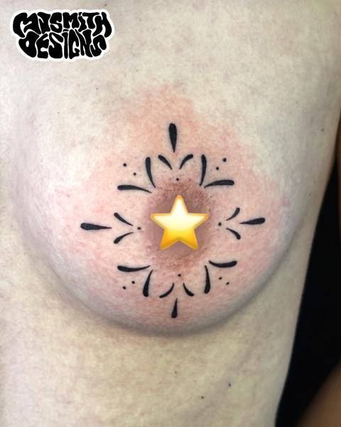 Ornamental ornamental design tattoo by @mjsmith_designs