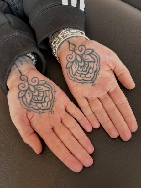Ornamental ornamental design tattoo by @niallbarton