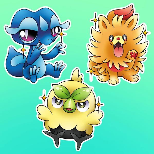 Anime cute creatures tattoo by @sabstars