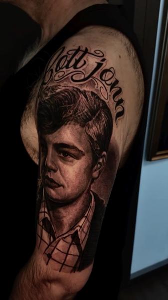 Realism portrait tattoo by @stefan_artofeternity
