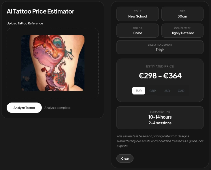 Know the price before you commit