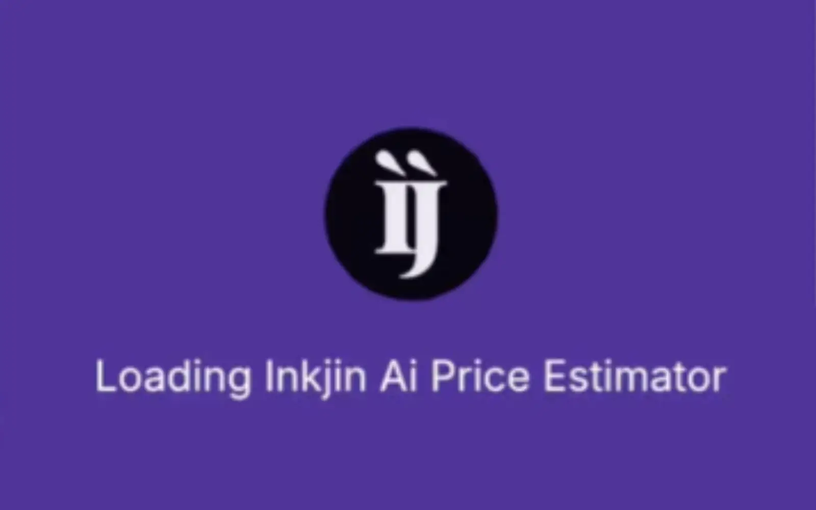 Video showing how AI Price Estimator works